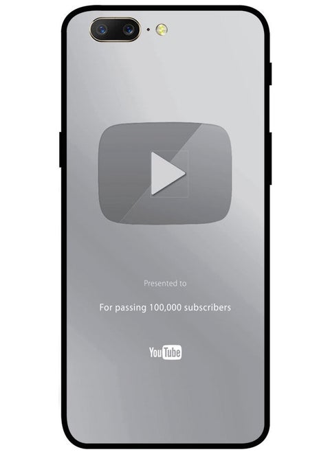 Protective Case Cover For OnePlus 5 Smart Series Printed Protective Case Cover for OnePlus 5 Youtube Award Plate
