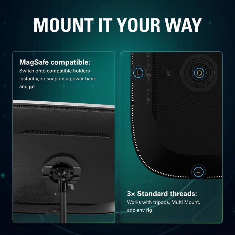 Elgato Key Light Air MK.2, 15" Edge-Lit LED Panel - Image 4
