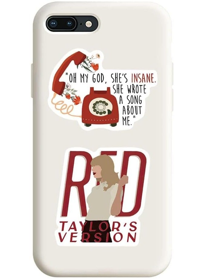 SOLARAE Top Female Pop Singer Album Music Stickers, Waterproof Vinyl Stickers for Teen Girls - Perfect for Water Bottles, Laptops, Phones, Skateboards, Bikes, and Party Favors. - Image 4