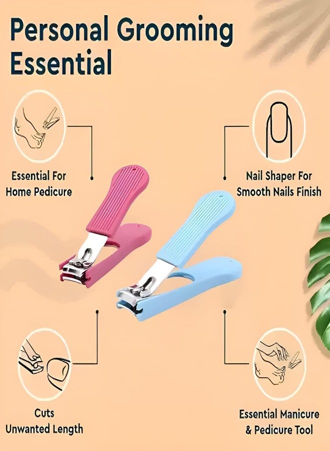 EDO MAC 5-Piece 2-Way Dotting Pen Tool Set with Nail Clipper - Perfect for Nail Art, Manicure & Pedicure - Image 2