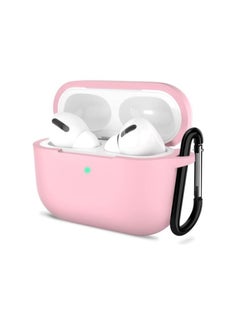 wexon Protective Shockproof Silicone Case Cover for Apple AirPods pro (1/2 Generation)  Pink  - Image 1