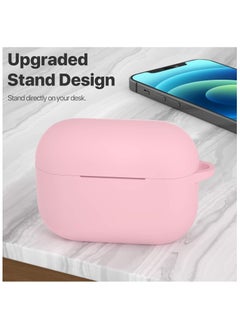 wexon Protective Shockproof Silicone Case Cover for Apple AirPods pro (1/2 Generation)  Pink  - Image 4