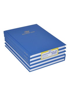 FIS 5-Piece Manuscript Notebook Set, 8mm Single Ruled, 9 x 7 Inch Size, ( 5 x 144 Sheets) 3 Quire - FSMN9X73Q_5PC