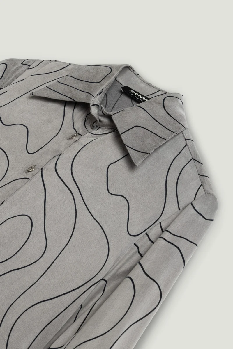 نوكتورن قميص منقوش