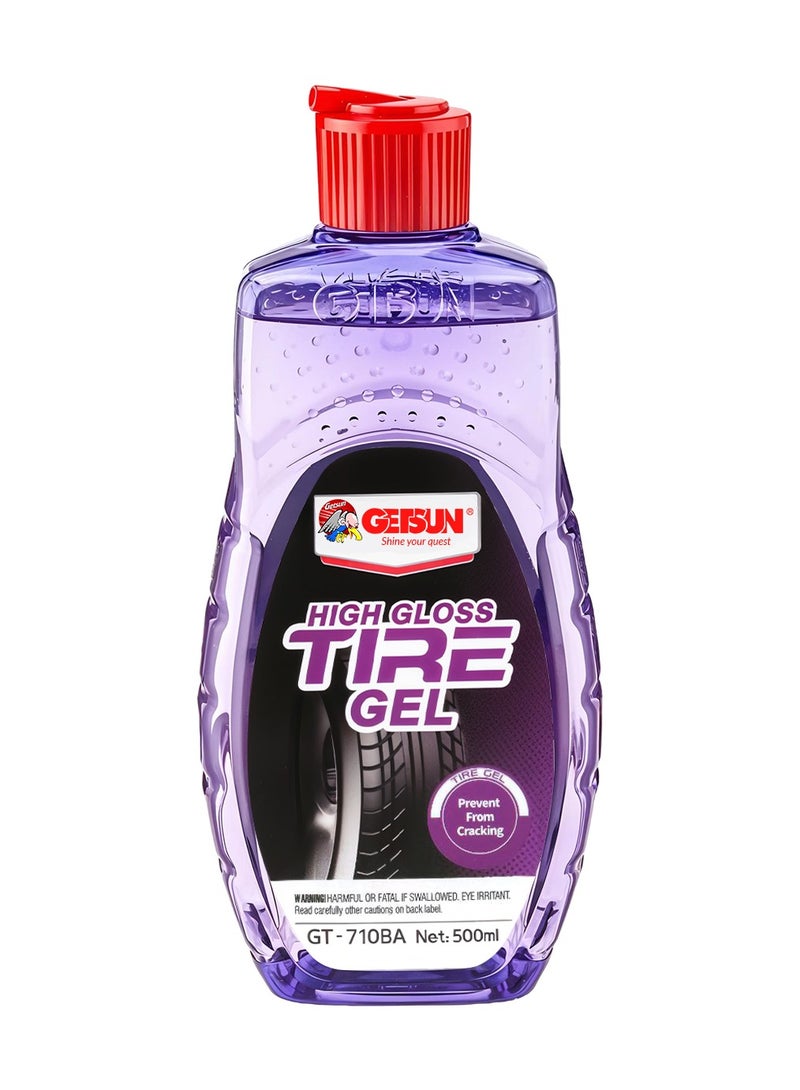GETSUN Combo - 4PC GETSUN High Gloss Tire Shine Gel Long Lasting Wet Look Tire Gel 500 ML GT-7108A - Image 2