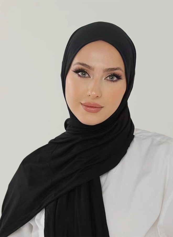 Pearl Chiffon Scarf Wrap Silk Scarf  - Image 5