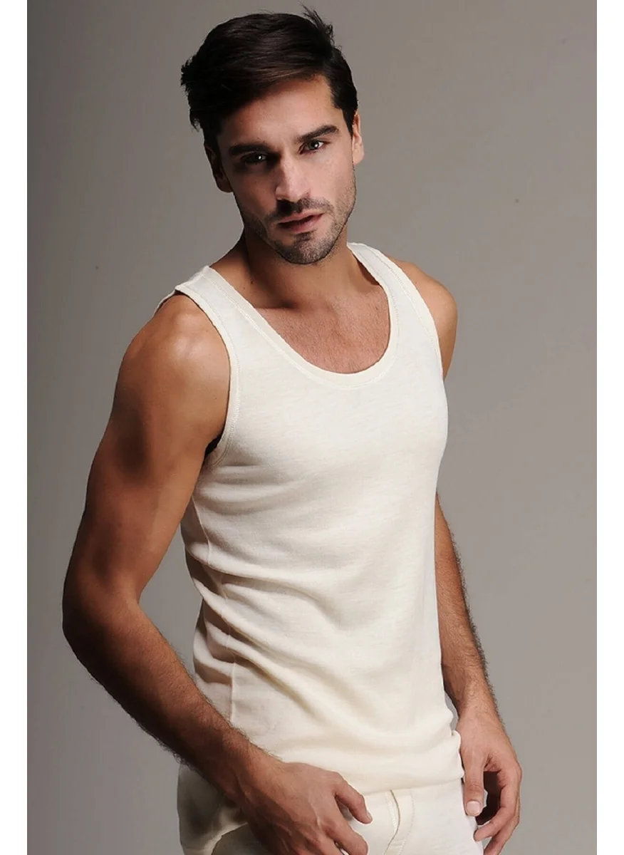 Hasyün Men's Wool Thermal Athlete Top Underwear