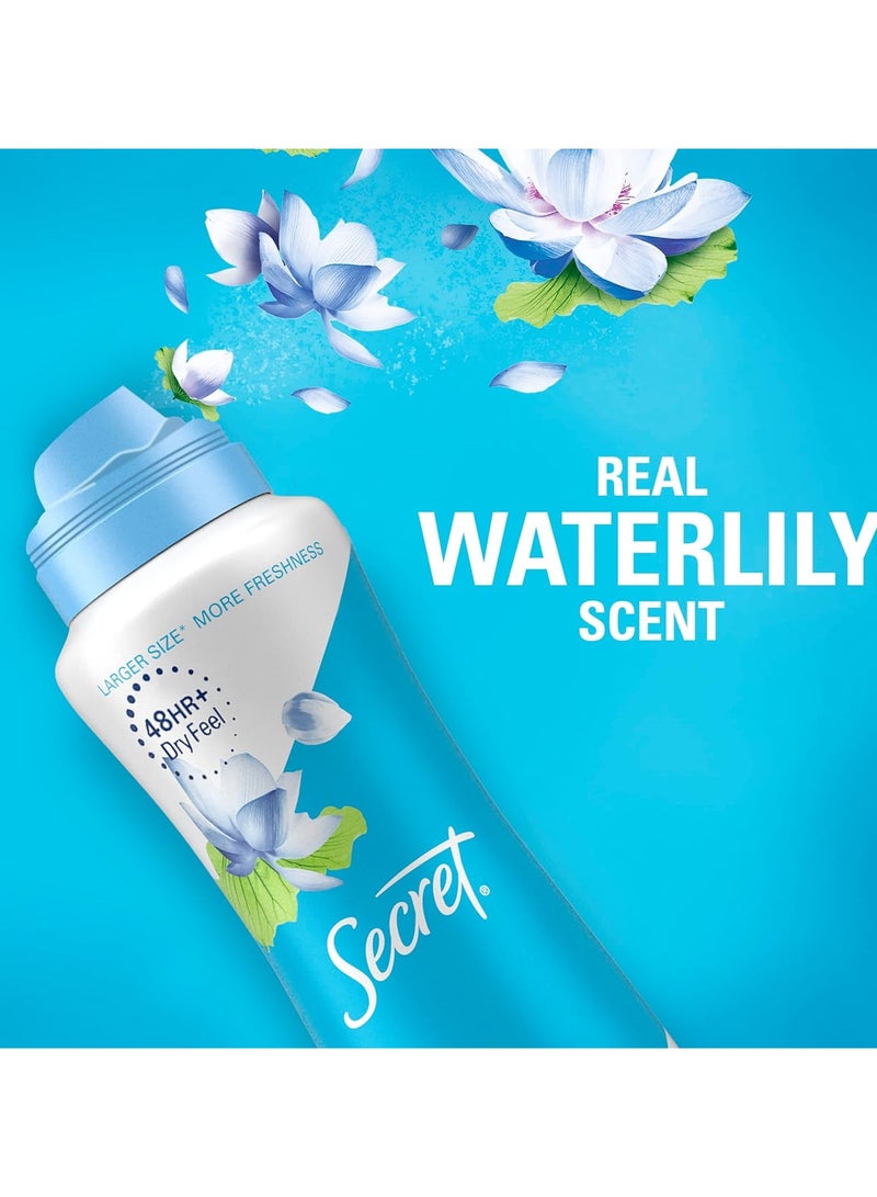 سيكريت مزيل عرق نسائي من سيكريت، بخاخ جاف، برائحة زهرة اللوتس وزيت الأرغان، 116 جم - Image 2
