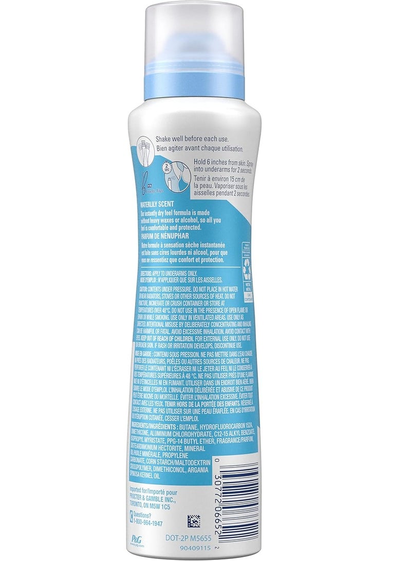 سيكريت مزيل عرق نسائي من سيكريت، بخاخ جاف، برائحة زهرة اللوتس وزيت الأرغان، 116 جم - Image 3