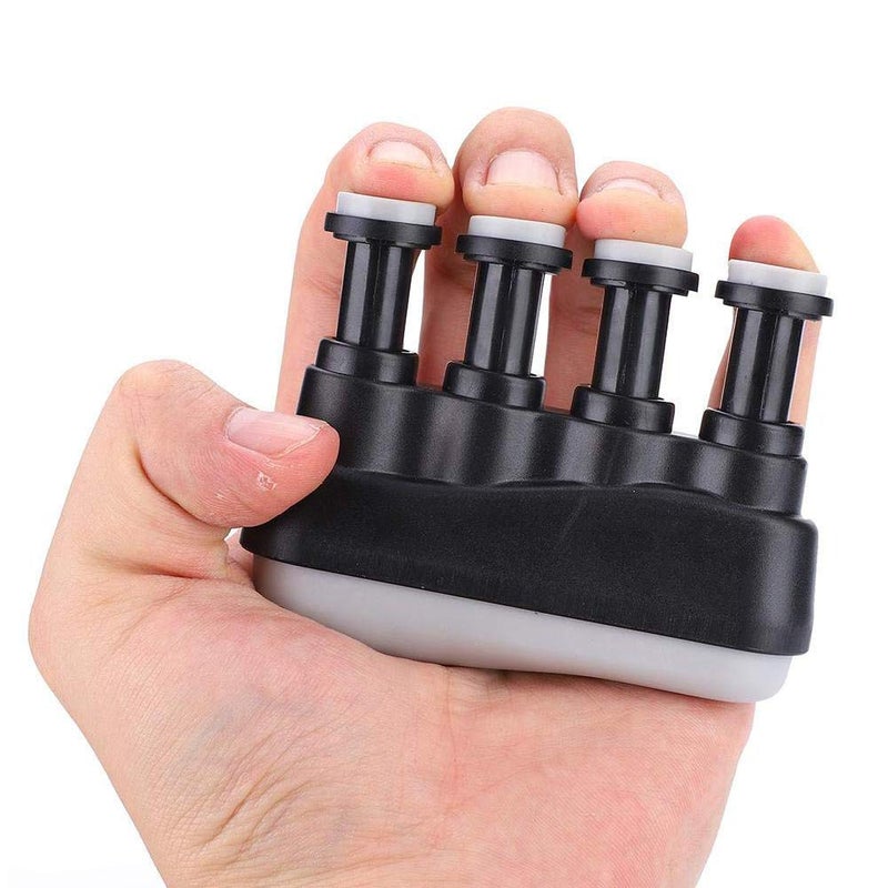 Guitar Finger Exerciser Grip Hand Strengthener Finger Strengthener for Musicians Ukulele or Physical Therapy Silicone Pad Tension