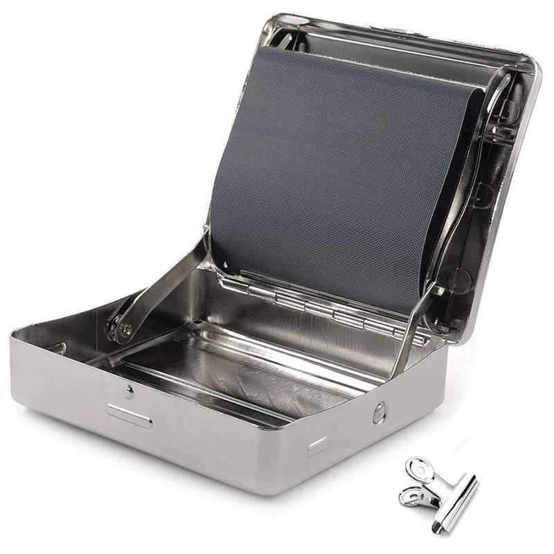 Daycount Metal Automatic Cigarette Smoking Rolling Machine Roller 70mm (Random Pattern) - Image 1