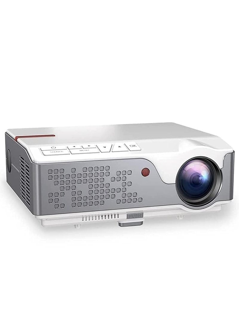 Regal RD-826 FHD 1080p Android WiFi LED Projector 1920 x 1080 3D Home Theater Smartphone Color: A Zhengqiang 7800 Lumens x 1080 Projector Multicolor  - Image 1