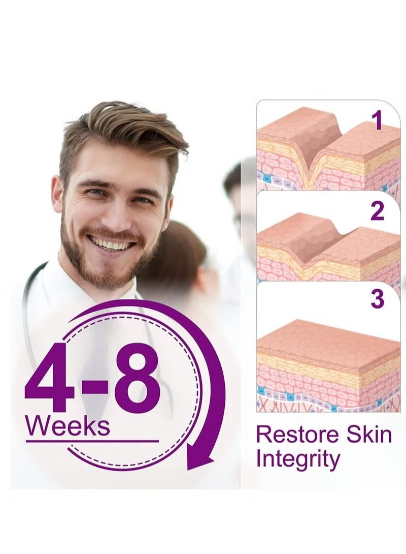 elai mei Clear Silicon Scar Sheets, Scar Away Scar Tape(1.6” x 60”Roll-1.5M), Scar Strips for Surgical Scars, Medical Grade, Invisible, Scar Removal Sheets for C-Section, Breast, Burn, Keloid, Acne et - Image 5