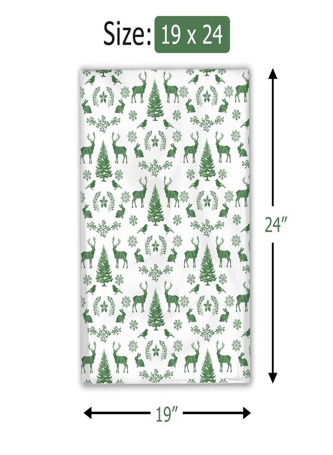 Pro Supply Global 19x24 (25) Winter Deer Christmas Scene Designer Poly Mailers Waterproof Self Sealing Tear Resistant Polymailers Shipping Envelopes Premium Printed Bags For Small Businesses - Image 4