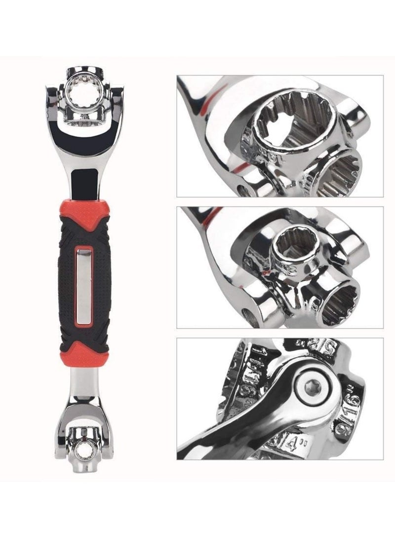Rubik 48 in 1 Professional Multi-Socket Wrench for Auto, Home, Outdoor and More with 360° Rotating Heads - Image 2