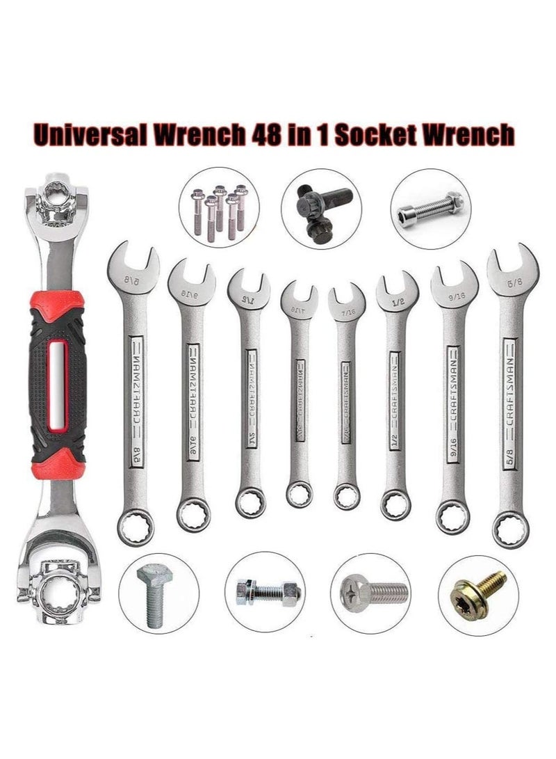 Rubik 48 in 1 Professional Multi-Socket Wrench for Auto, Home, Outdoor and More with 360° Rotating Heads - Image 3
