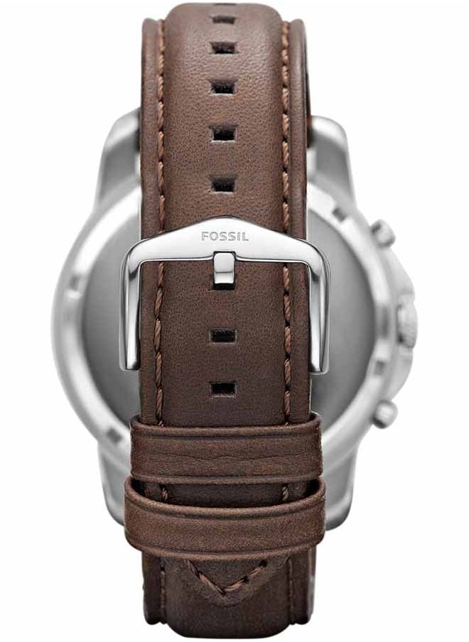 FOSSIL Fossil Men's imported waterproof Leather Watch - Brown -FS4735  - Image 2