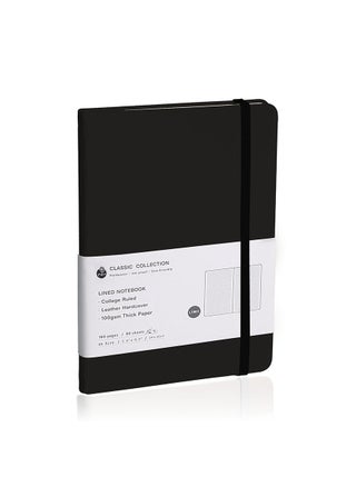 Lined Journal Notebook, 160 Pages Lined Journal Notebook, A5 College Ruled Journals for Writing with 100GSM Paper, Hardcover Notebooks with Contents for Work, School, Women, Men - pzsku/Z508B9A52F42ADEB32319Z/45/1746230312/7c9113aa-d342-4dab-9a35-29f5908fd91a