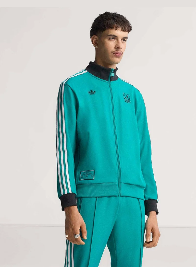Lfc Icon Tt Green Tracksuit Jacket Track Tops For Men