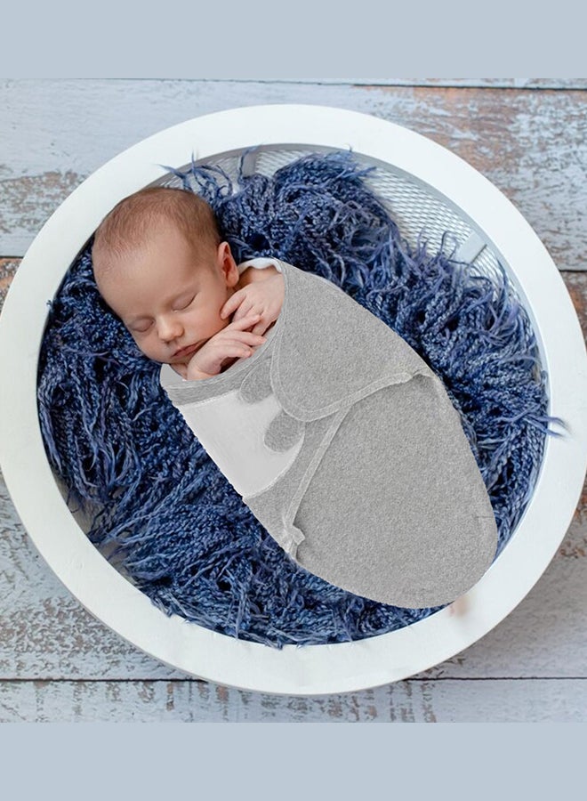 MARGOUN Baby Swaddle Blanket Infant Sleeping Bag Baby Bath Towel Swaddling Wrap Sleep Bags Bedding Accessories Zero Size Grey - Image 1