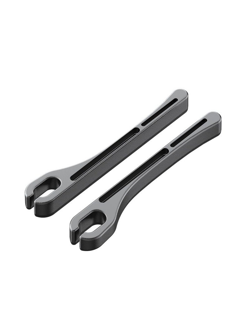 2PCS Car Seat Gap Filler Organizer with Phone Holder,[Upgrade Version] Car Seat Gap Organizer for Prevent Falling,Essential Car Accessories Car Side Seat Gap Filler (Black) - Image 1