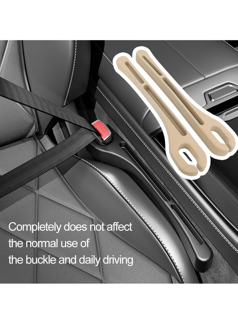 2PCS Car Seat Gap Filler Organizer with Phone Holder,[Upgrade Version] Car Seat Gap Organizer for Prevent Falling,Essential Car Accessories Car Side Seat Gap Filler (Black) - Image 4