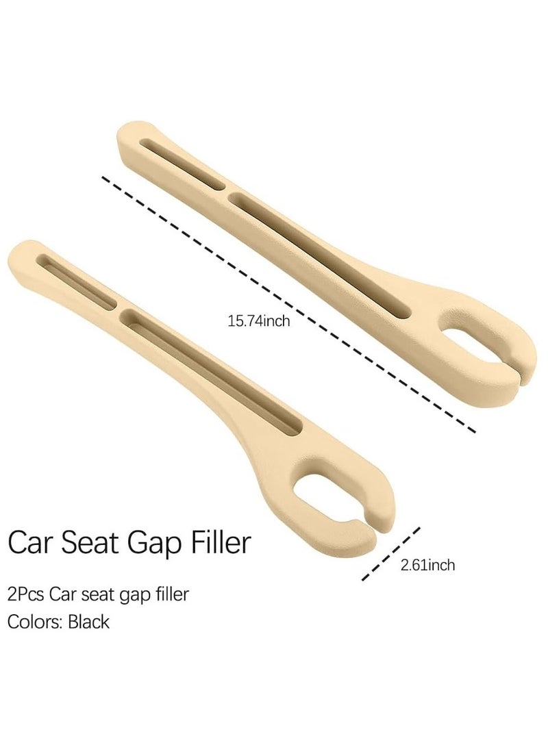 2PCS Car Seat Gap Filler Organizer with Phone Holder,[Upgrade Version] Car Seat Gap Organizer for Prevent Falling,Essential Car Accessories Car Side Seat Gap Filler (Black) - Image 5