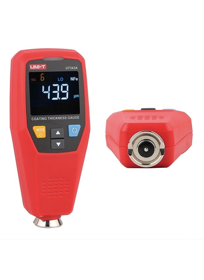 يوني تي UNI-T UT343A مقياس سمك الطلاء الرقمي، جهاز اختبار طلاء الفيلم  - Image 1