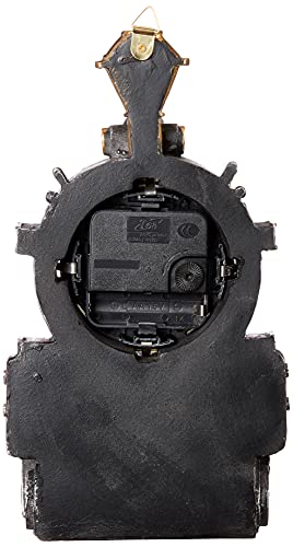 Design Toscano All Aboard Locomotive Wall Clock - Image 3