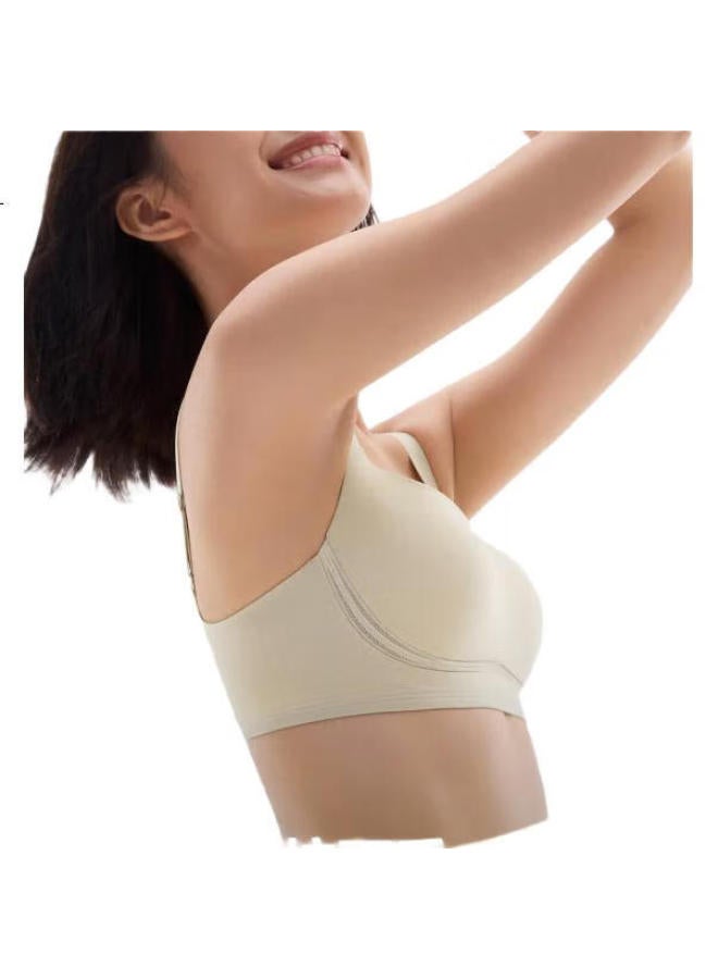 Beneunder Sports Bra Wireless Push-Up Bra Seamless Backless Outdoor Elastic Shock Absorbing Bra - Image 1