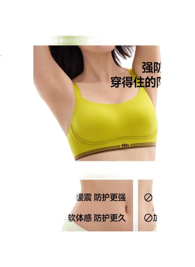 Beneunder Sports Bra Wireless Push-Up Bra Seamless Backless Outdoor Elastic Shock Absorbing Bra - Image 2
