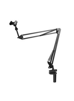 iPad bed frame, T2 tablet stand, 360° rotation on bed, iPad stand, flexible armrests, adjustable height and angle, iPad stand for iPad Air mini Pro,4.6~12.9 inch devices