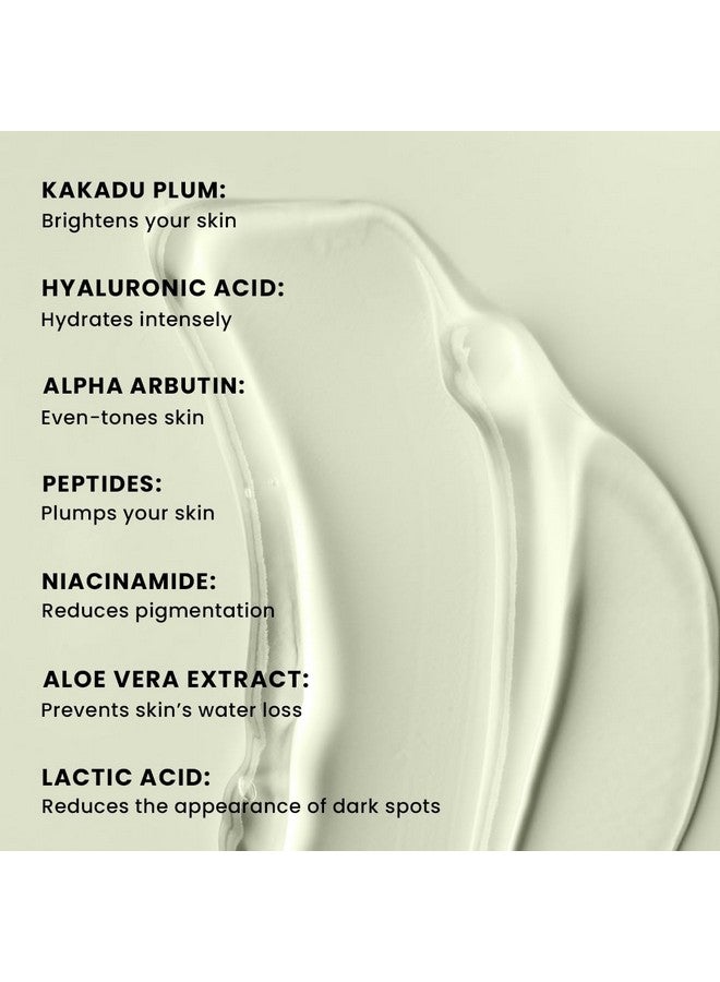 HYPHEN سيروم الوجه بتوهج الساعة الذهبية مع النياسيناميد، ألفا أربوتين، حمض الهيالورونيك وبلوم كاكادو | لبشرة متوهجة وترطيب | سيروم غير لزج للرجال والنساء وجميع أنواع البشرة | 30 مل - Image 3