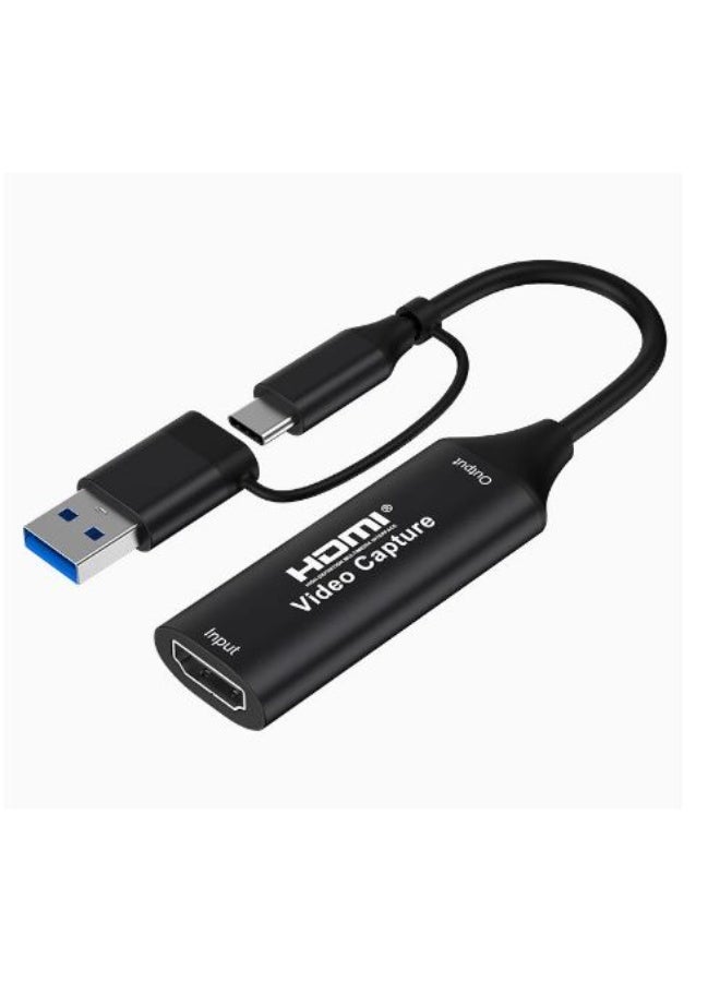Type C & USB 3.0  AUDIO VIDEO CAPTURE CARD - Image 1