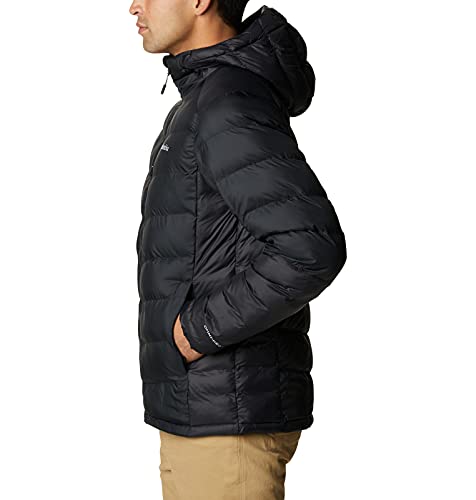 Columbia Men's Labyrinth Loop Hooded Jacket, Black, XX-Large - Image 4