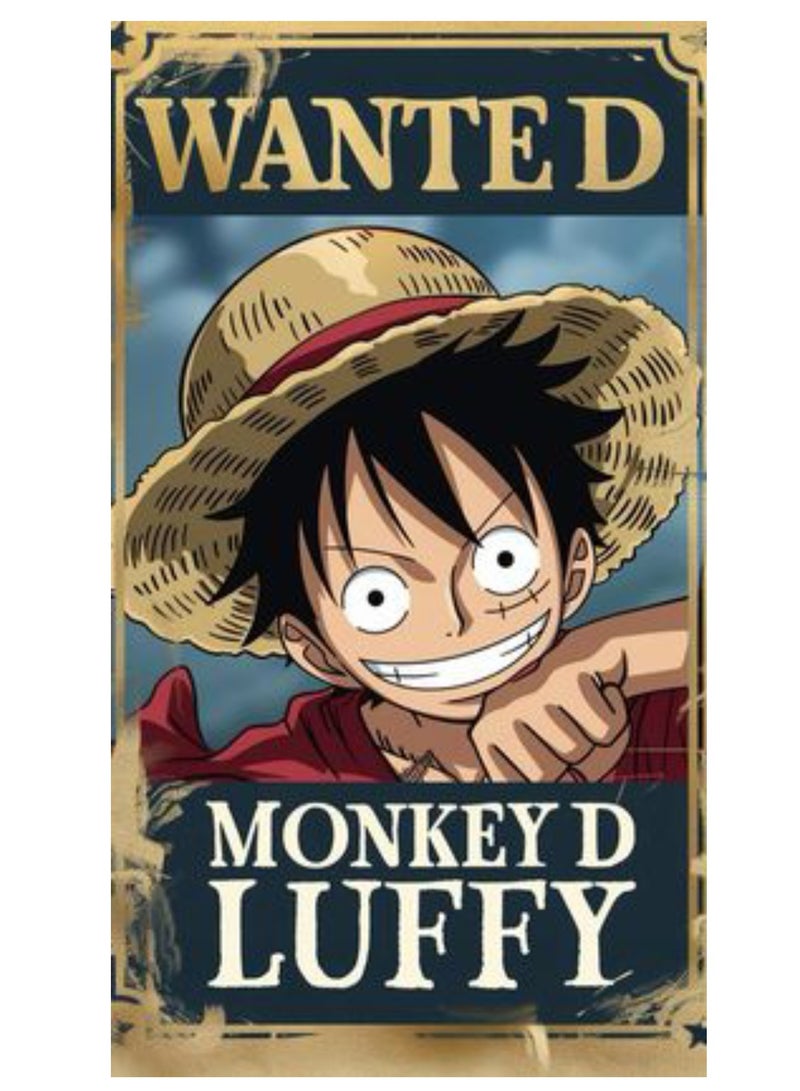 LOWHAT ملصق ون بيس، طباعة فن الأنمي - Image 1