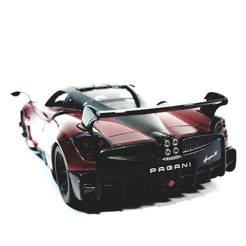 KiNSMART 2016 Pagani Huayra BC Red 5" 1:38 Scale Die Cast Metal Model Toy Car w/Pullback Action - Image 5