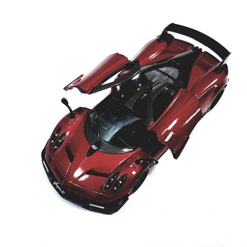 KiNSMART 2016 Pagani Huayra BC Red 5" 1:38 Scale Die Cast Metal Model Toy Car w/Pullback Action - Image 3
