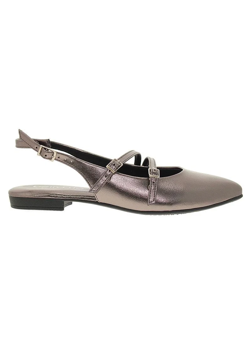 Beira Rio Beira Rio Ladies Flat Sandals Pewter | Made In Brazil