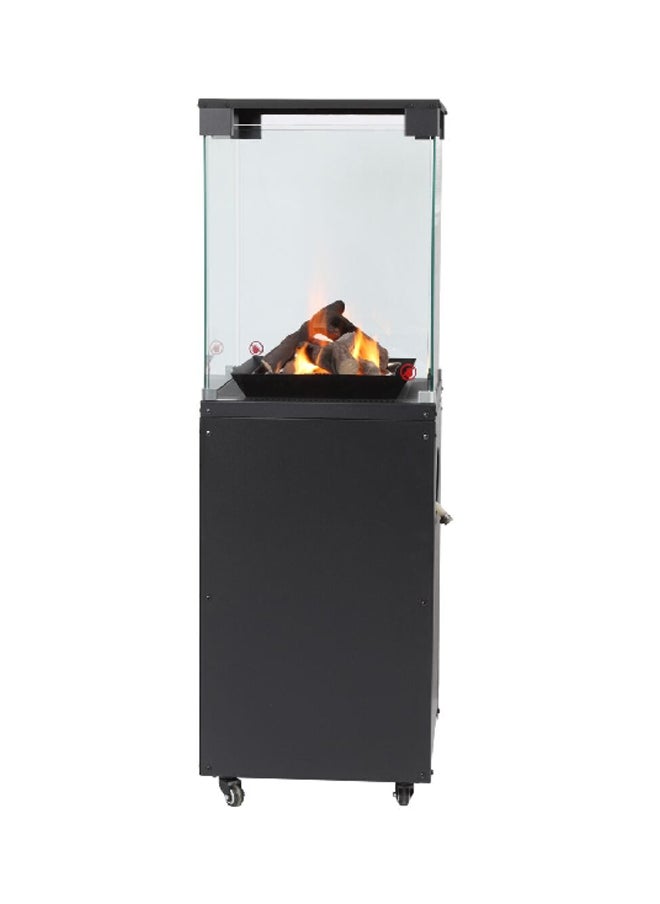 Lava Rocks Sturdy High Quality Durable Flame Patio Heater Black and Clear 140 x 43 x 43 cm P1205FA - pzsku/Z508C83CA4413F60CA5C1Z/45/_/1705997363/55e344ea-4ba5-4b87-8a1f-2161044fb734