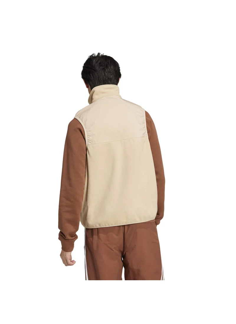 Adidas adidas Fleece vest Beige Originals Men JACKETS