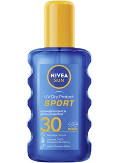 SUN UV Dry Protect Sport SPF 30 Sun Spray Transparent 200ml