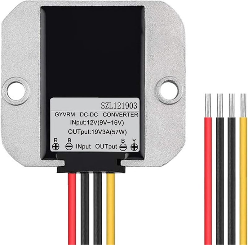 12 فولت 9 16 فولت إلى 19 فولت 5 أمبير 95 واط محول تعزيز DC DC 3 أمبير إمداد طاقة سيارة للكمبيوتر المحمول - Image 2