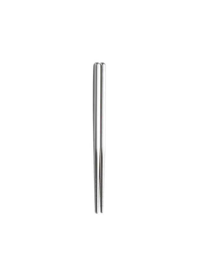 304 Stainless Steel Children's Chopsticks Round Square Chopsticks Household Hotel Children's Non-slip Public Chopsticks Portable Tableware Wholesale-Color:Cloth Wheel Children's Chopsticks-sus304-Specifications:16CM - Image 5