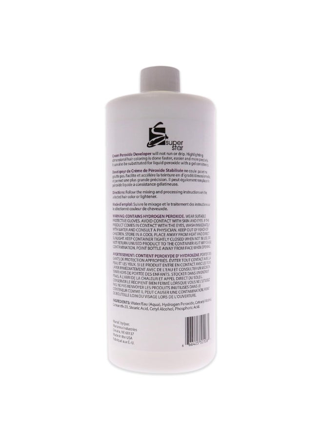SUPER STAR 10v Cream Peroxide Developer 32 Fluid Ounce - Image 5