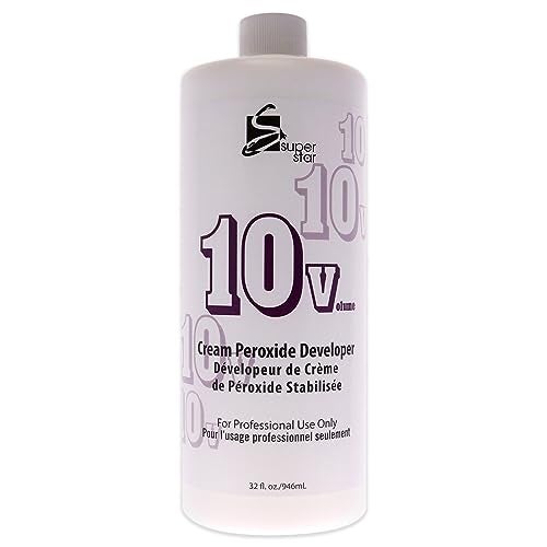 SUPER STAR 10v Cream Peroxide Developer 32 Fluid Ounce - Image 1