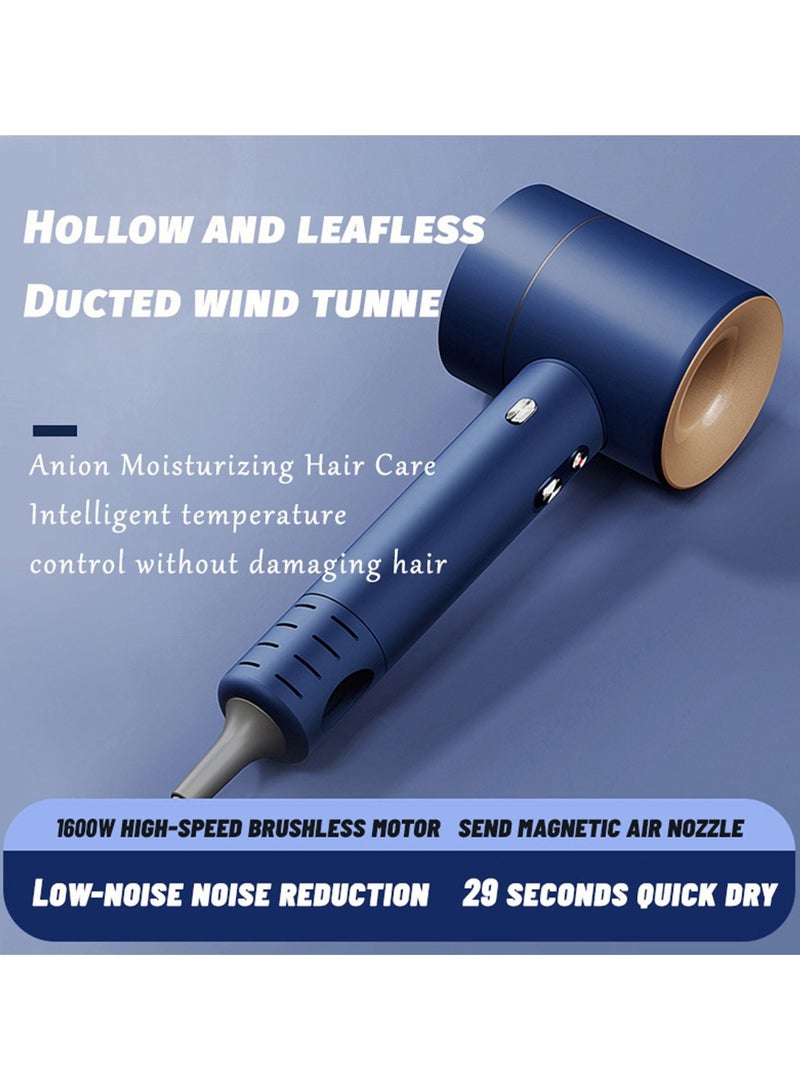 Folpus Hair Dryer Hairdryer for Women Men Portable Hairdryer Cordless Hair Dryer for Festival