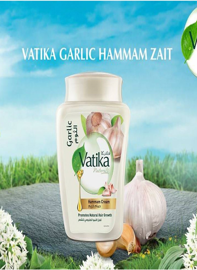 VATIKA - Vatika Naturals Hammam Cream Garlic 900 GM - Image 1