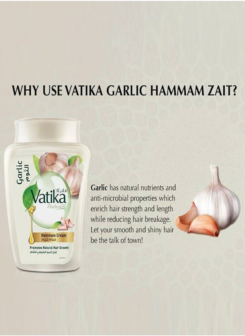 VATIKA - Vatika Naturals Hammam Cream Garlic 900 GM - Image 1