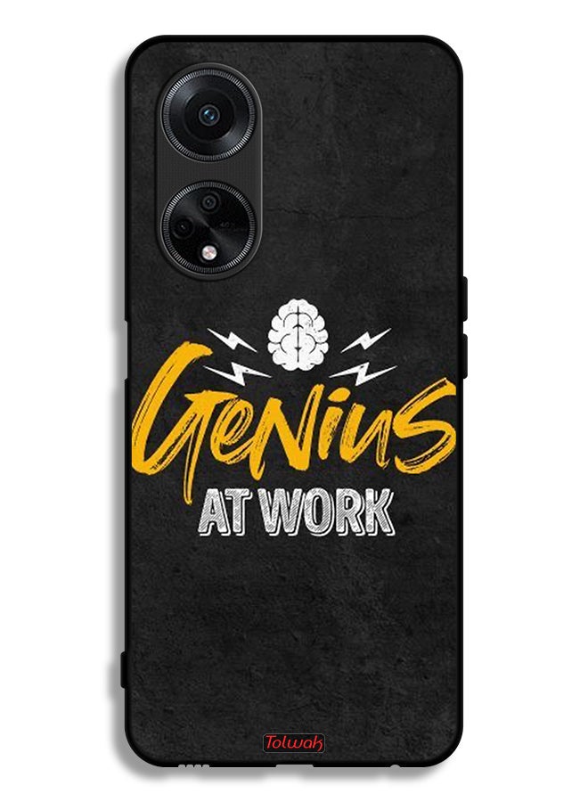 Tolwak Oppo F23 5G Protective Case Cover Genius At Work - Image 1
